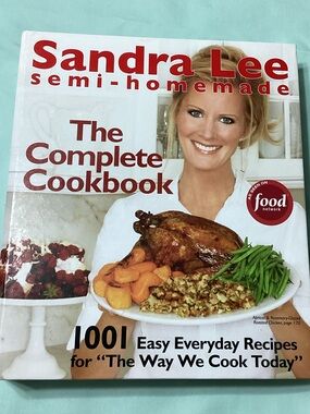Sandra Lee Semi- homemade Food Network Spiral Bound 1001 Recipe Cookbook